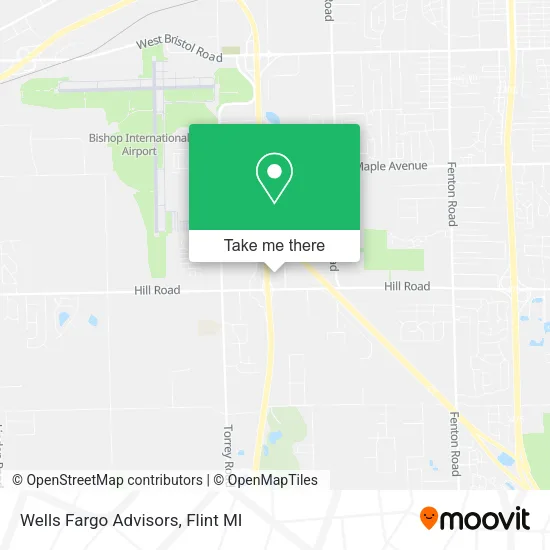 Wells Fargo Advisors map