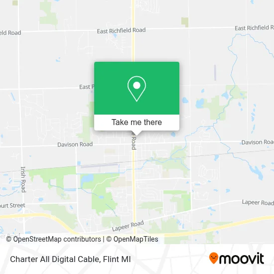 Charter All Digital Cable map