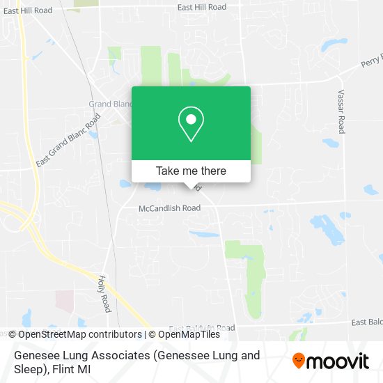 Genesee Lung Associates (Genessee Lung and Sleep) map