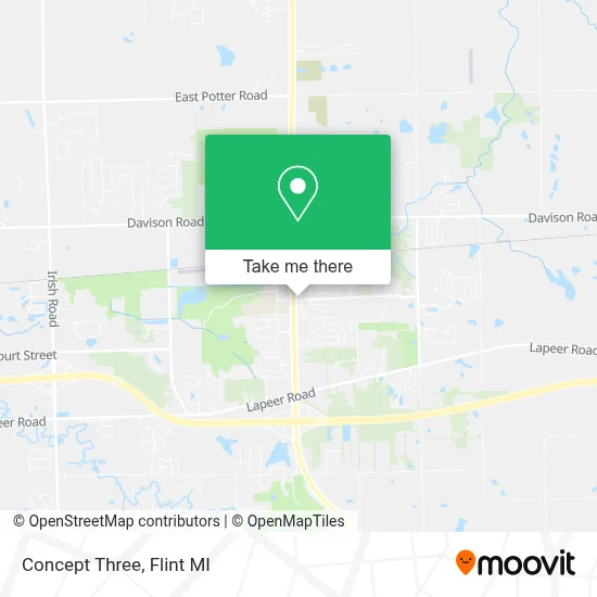 Concept Three map