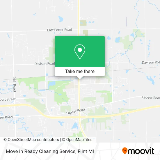 Move in Ready Cleaning Service map