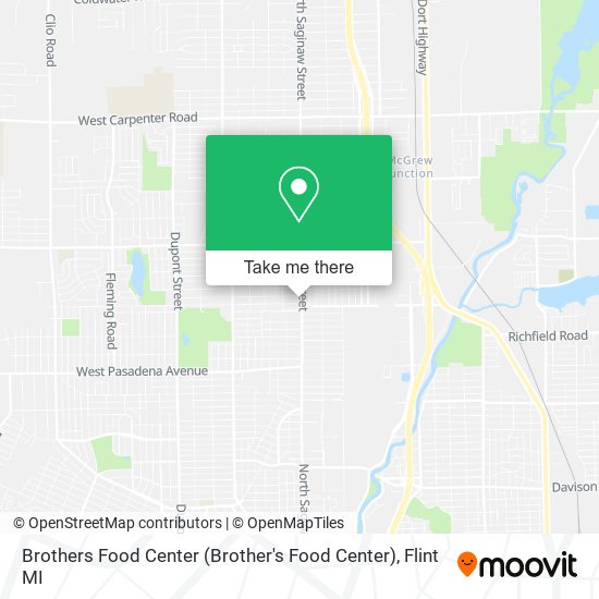 Mapa de Brothers Food Center (Brother's Food Center)