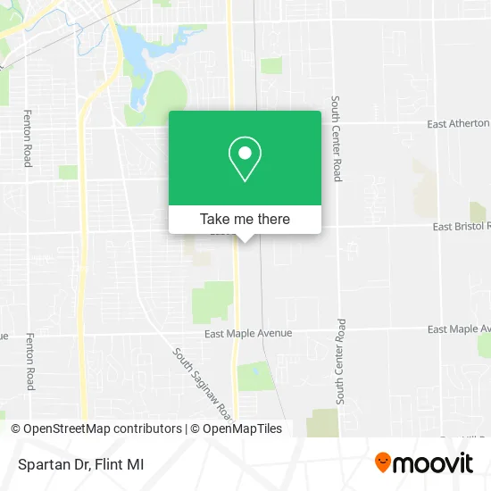 Spartan Dr map