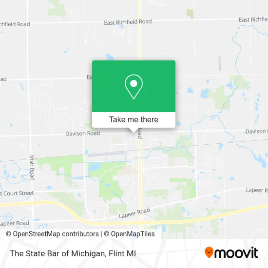 The State Bar of Michigan map