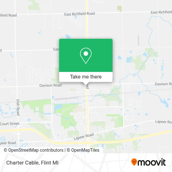 Charter Cable map