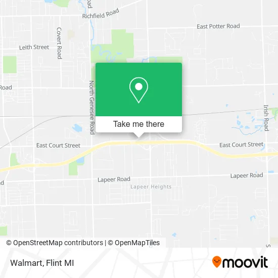 Walmart map