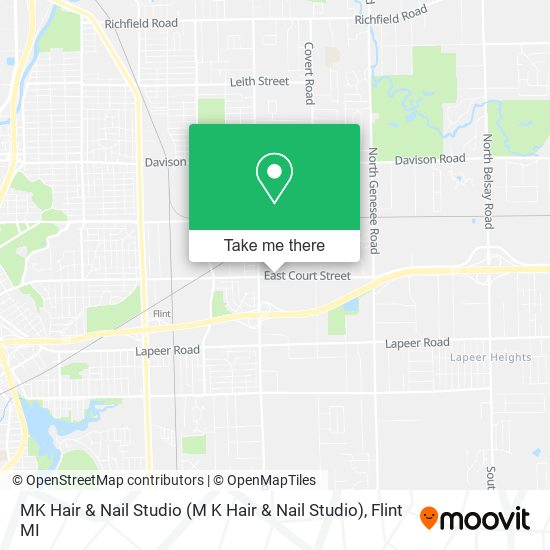 MK Hair & Nail Studio (M K Hair & Nail Studio) map