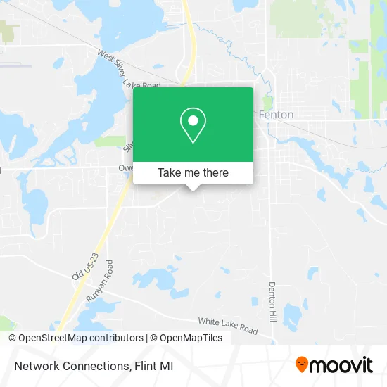 Network Connections map