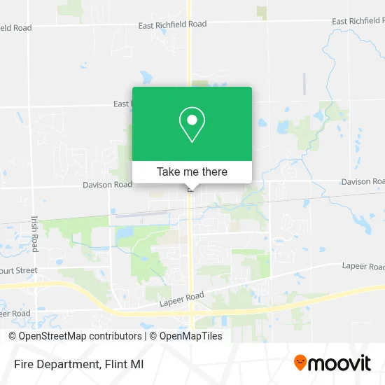 Fire Department map