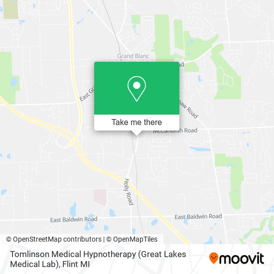 Tomlinson Medical Hypnotherapy (Great Lakes Medical Lab) map