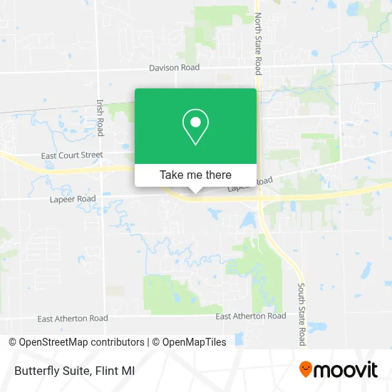 Butterfly Suite map