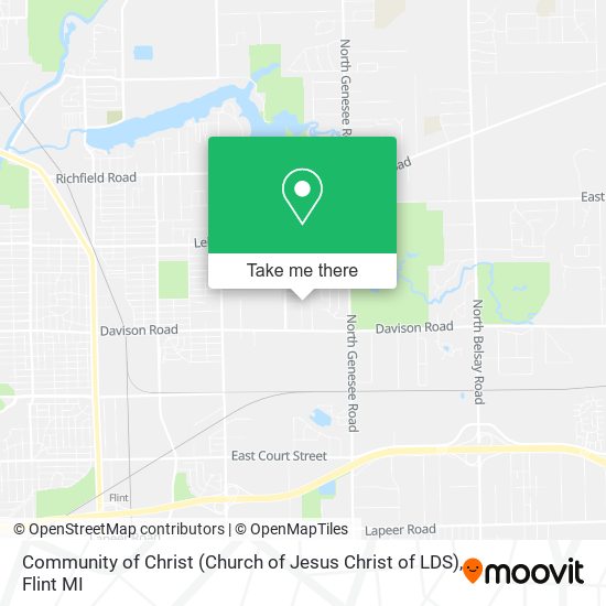 Community of Christ (Church of Jesus Christ of LDS) map