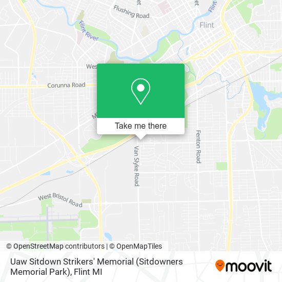 Uaw Sitdown Strikers' Memorial (Sitdowners Memorial Park) map