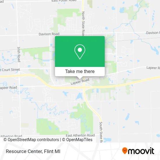 Resource Center map