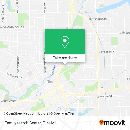 Familysearch Center map