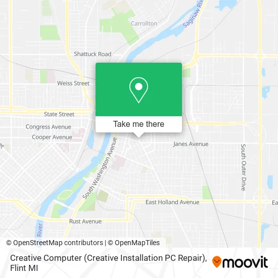 Creative Computer (Creative Installation PC Repair) map