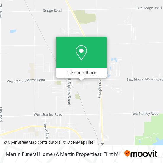 Martin Funeral Home (A Martin Properties) map