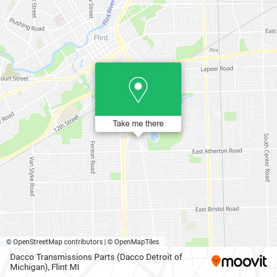 Mapa de Dacco Transmissions Parts (Dacco Detroit of Michigan)