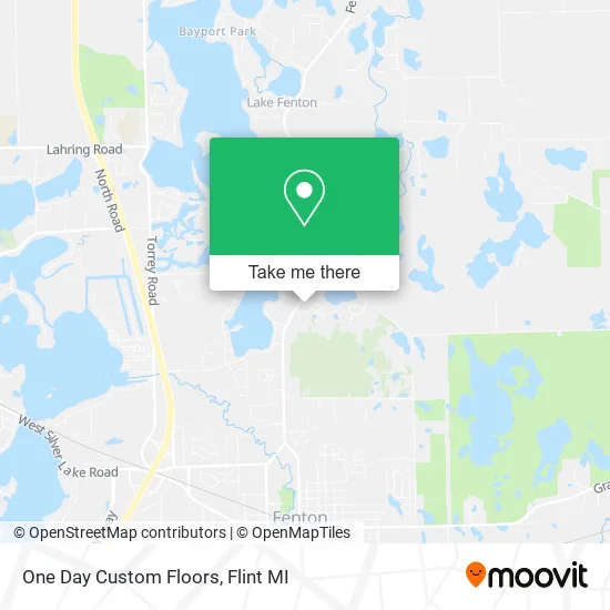 One Day Custom Floors map