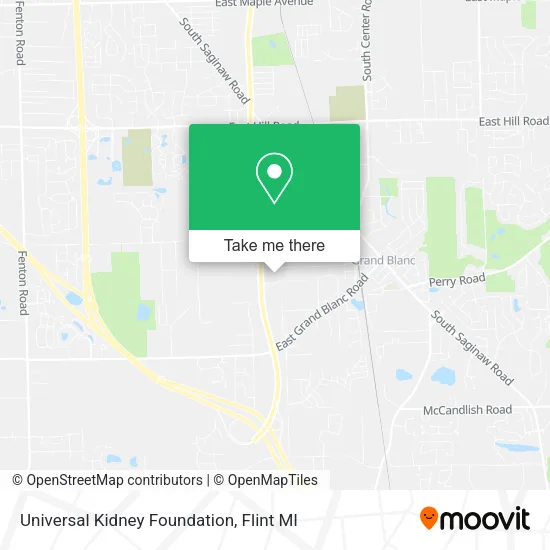Universal Kidney Foundation map
