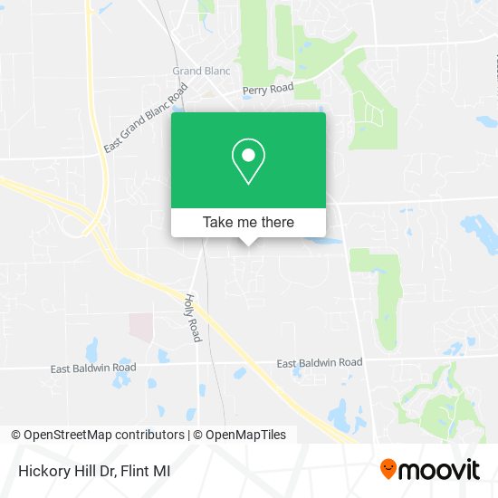 Hickory Hill Dr map
