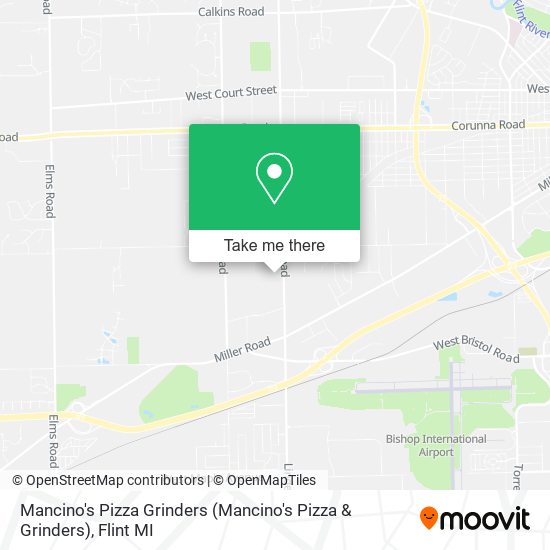 Mancino's Pizza Grinders map