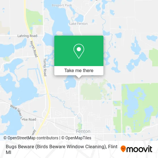 Bugs Beware (Birds Beware Window Cleaning) map