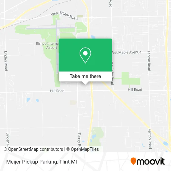 Meijer Pickup Parking map