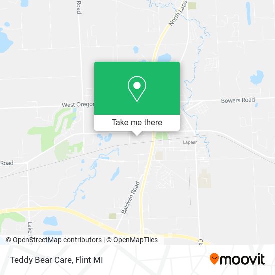 Teddy Bear Care map