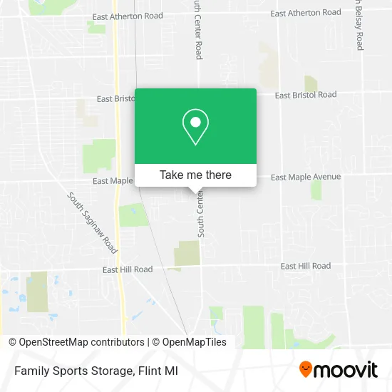 Family Sports Storage map