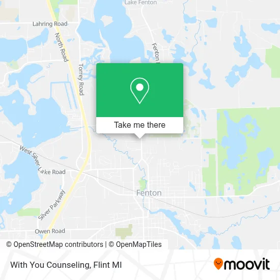 With You Counseling map