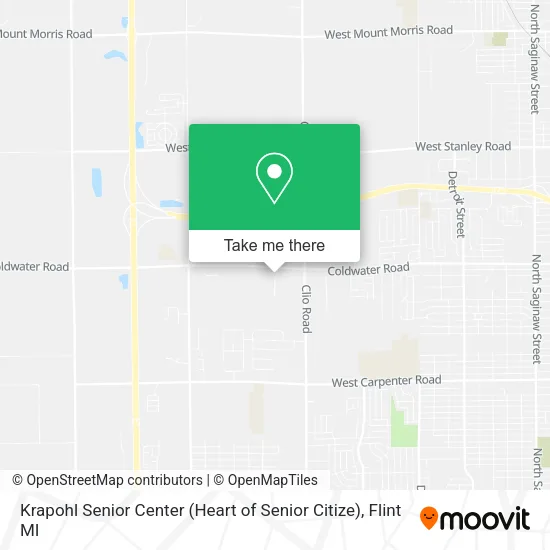 Krapohl Senior Center (Heart of Senior Citize) map