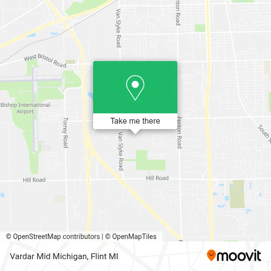 Vardar Mid Michigan map