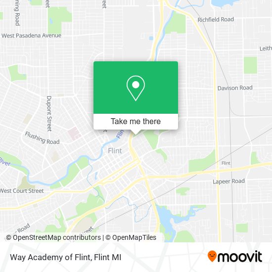 Way Academy of Flint map