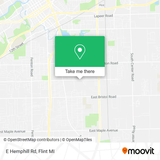 Mapa de E Hemphill Rd