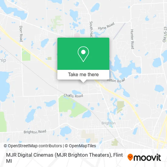 Mapa de MJR Digital Cinemas (MJR Brighton Theaters)
