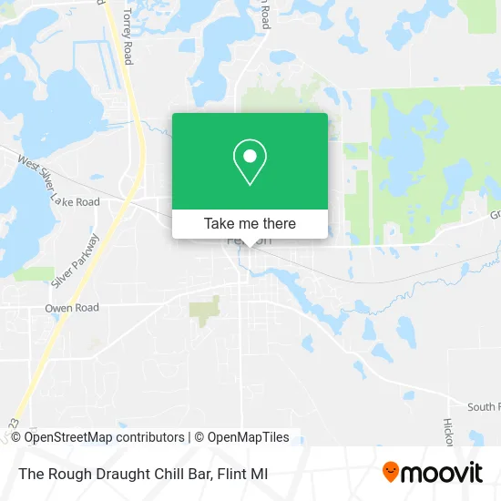 The Rough Draught Chill Bar map