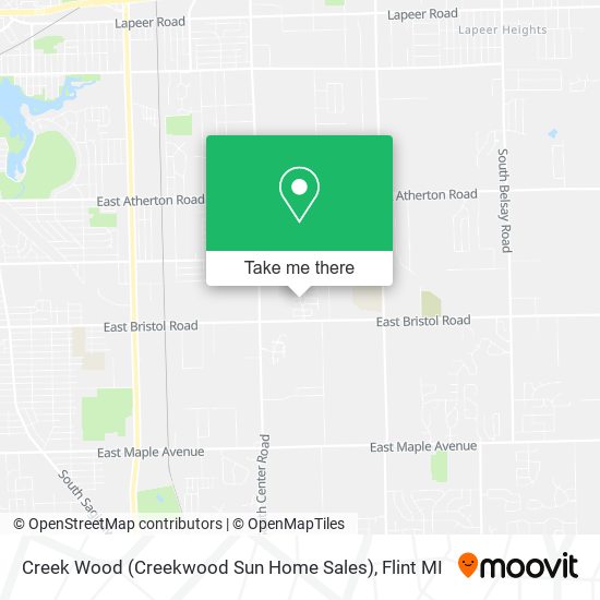 Creek Wood (Creekwood Sun Home Sales) map