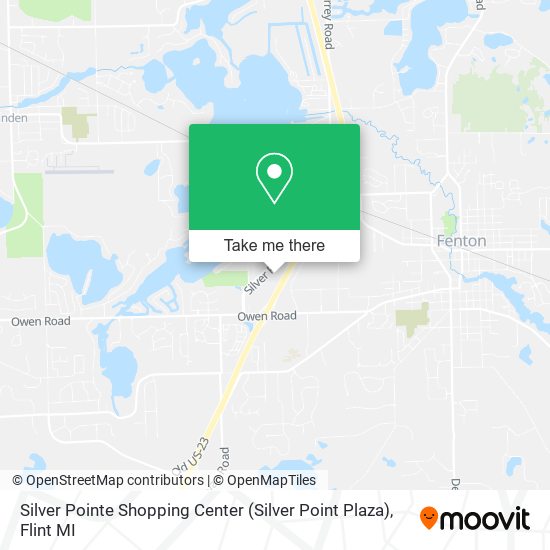 Mapa de Silver Pointe Shopping Center (Silver Point Plaza)