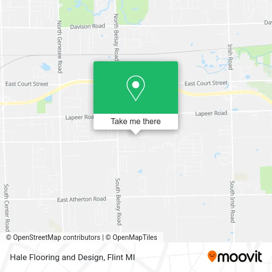 Hale Flooring and Design map
