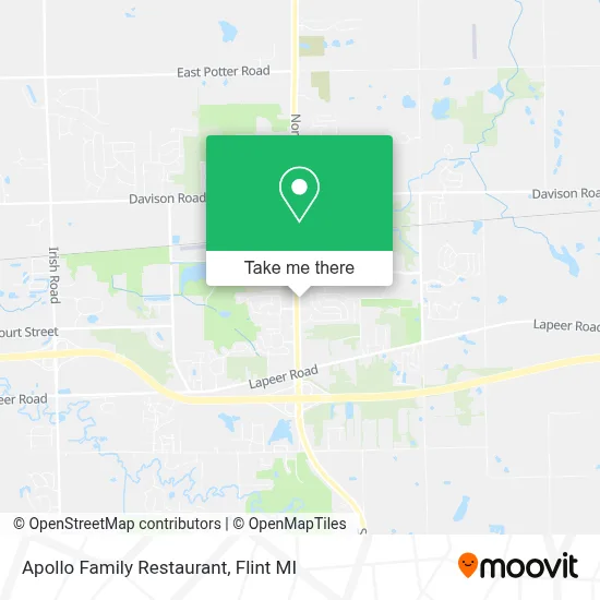 Apollo Family Restaurant map