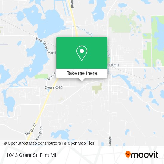Mapa de 1043 Grant St