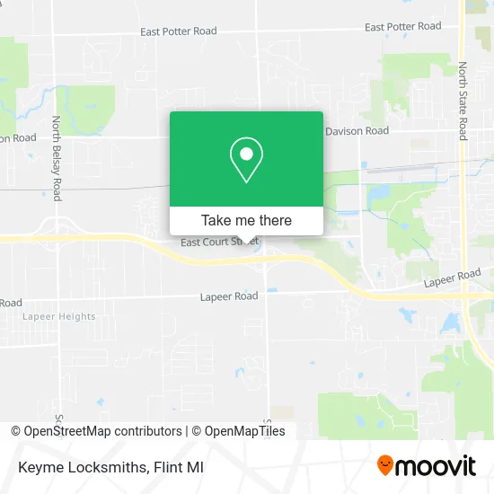 Keyme Locksmiths map