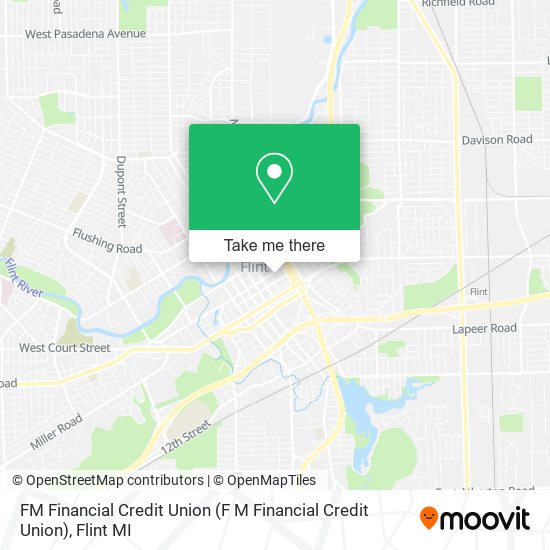 Mapa de FM Financial Credit Union (F M Financial Credit Union)