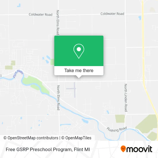 Free GSRP Preschool Program map