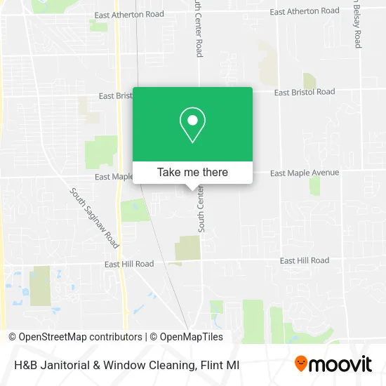 H&B Janitorial & Window Cleaning map
