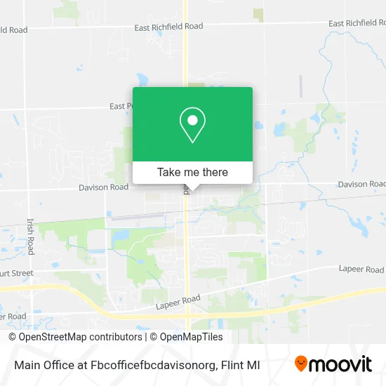 Main Office at Fbcofficefbcdavisonorg map