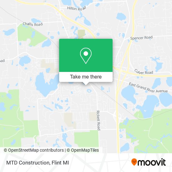 MTD Construction map