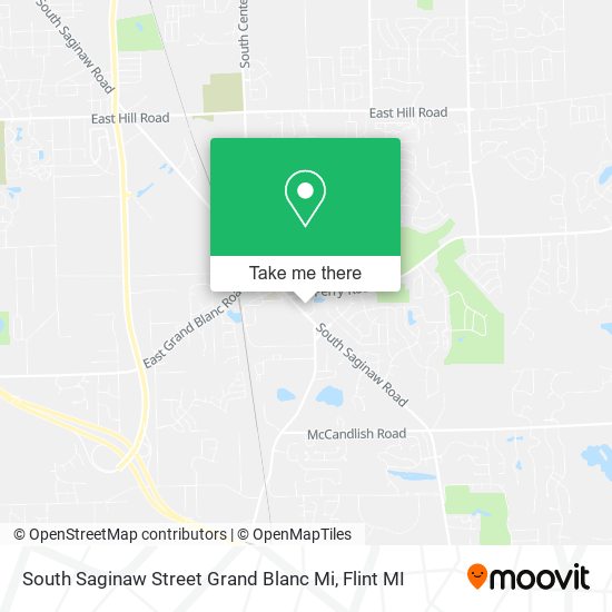 South Saginaw Street Grand Blanc Mi map