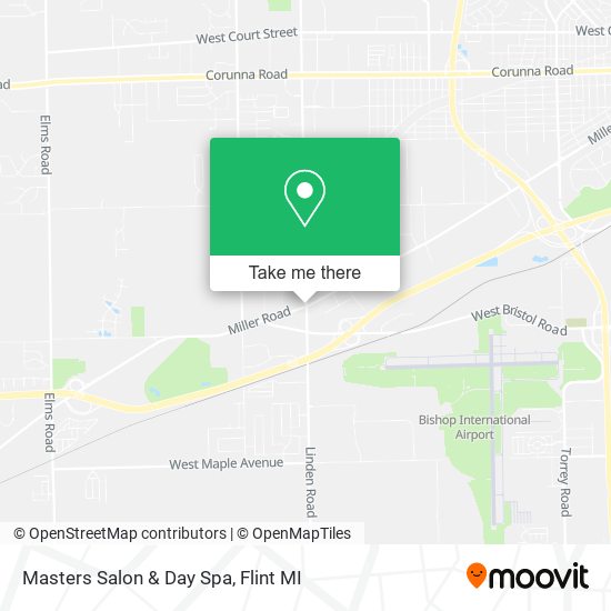 Masters Salon & Day Spa map